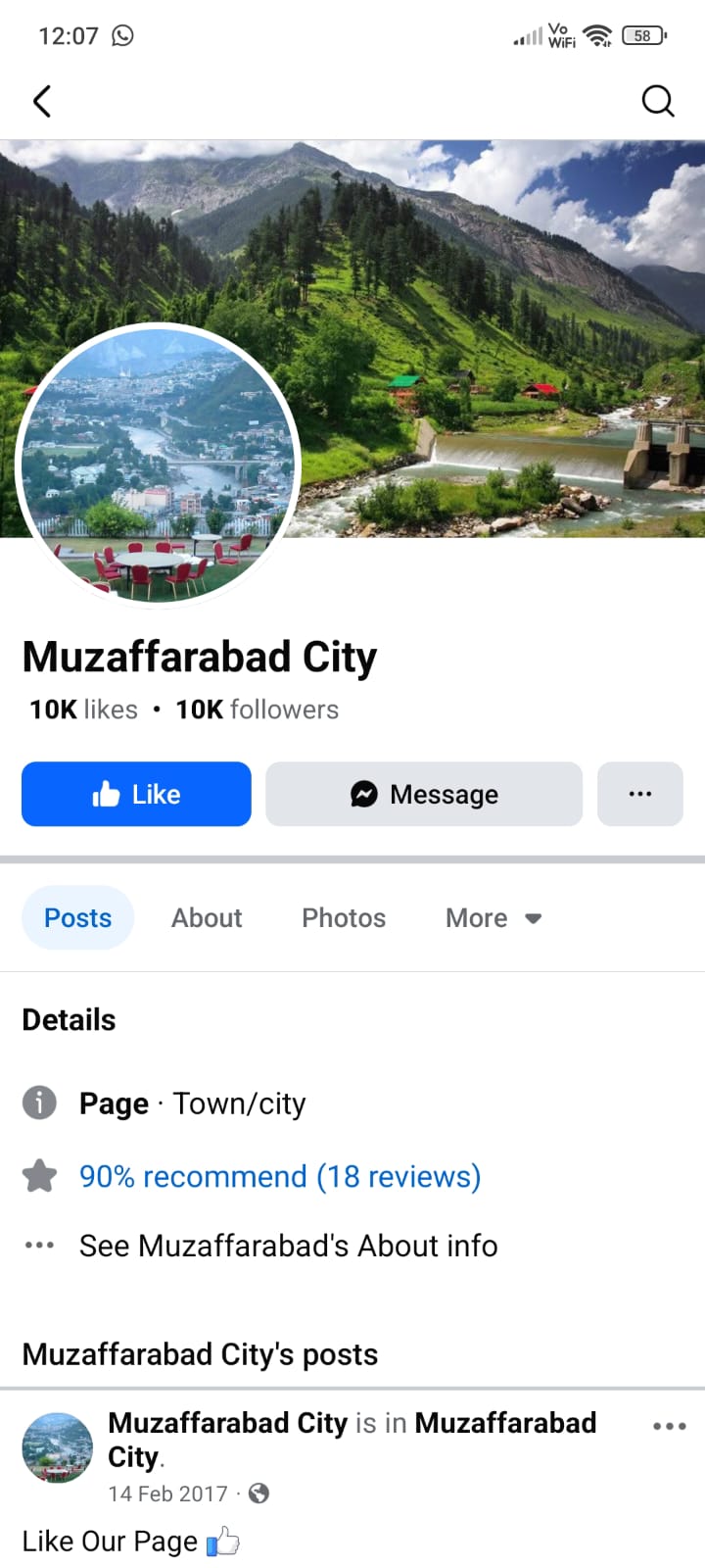 muzaffrabad city