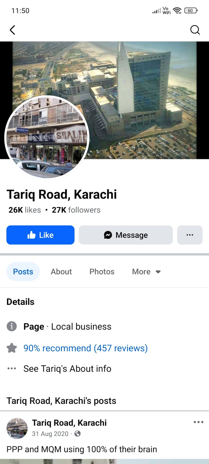 tariq road karachi